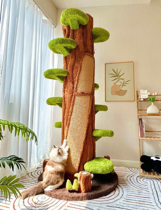 Deluxe Hoher Kletterbaum für Katzen